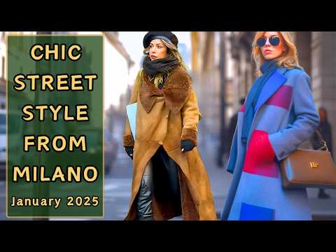 Milan Winter Streetwear 🇮🇹: Italian Fashion Secrets January 2025❄️