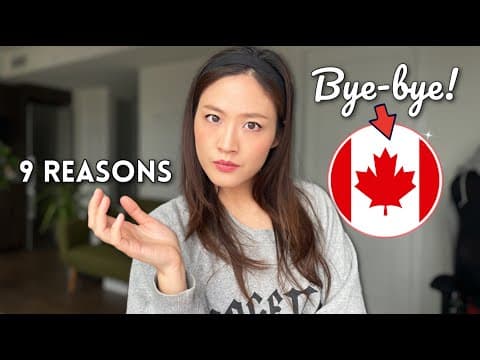 Why are so many people LEAVING Canada lately? (Disillusioned immigrants and citizens)