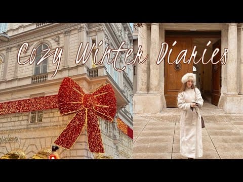🎄 Cozy Winter Diaries 1 ☃️ | A Small Austrian Town + Winter DIY