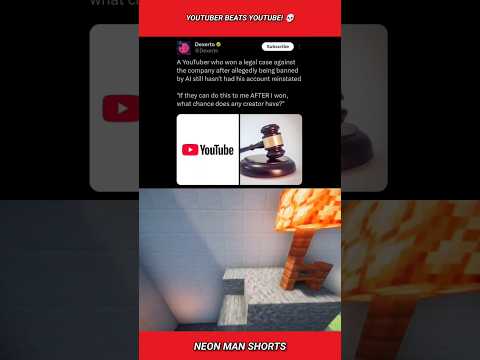 YouTuber Beats YouTube! 💀 #shorts