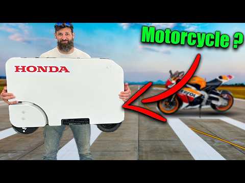 $995 I Bought Hondas Weird New Suitcase Motorcycle