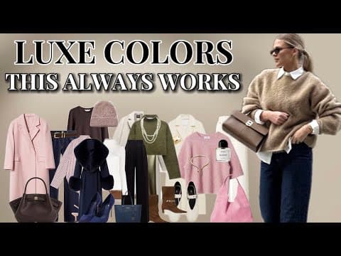 STOP Wearing Random Colors / Choose These 8 Elegant Color Pairings Instead