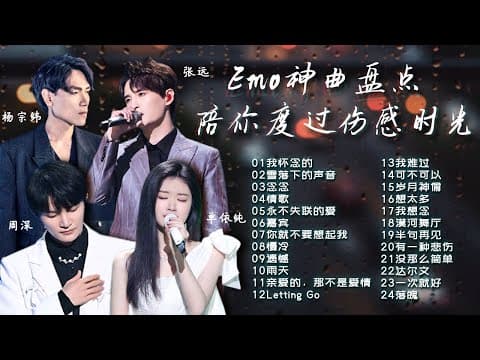 【情绪电台🥀EMO神曲】难过伤心时必听!陪你度过一个人的深夜! | 杨宗纬 | 单依纯 | 周深 | 张碧晨