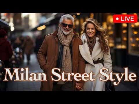 Rainy Day Fashion: Stylish Closet Ideas for Wet Weather Chic! Milan Street Style. Italian Fashion