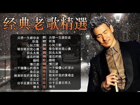 經典粵語歌曲|歌神張學友20首傳唱金曲 🎵 還是覺得妳最好・情已逝・吻別 – 90年代懷舊回顧 | Chinese Golden Music