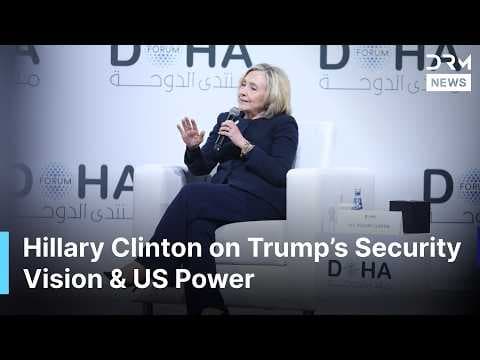 FULL INTERVIEW: Hillary Clinton Breaks Down Trump’s Security Strategy & Global Power Shifts | AC1G