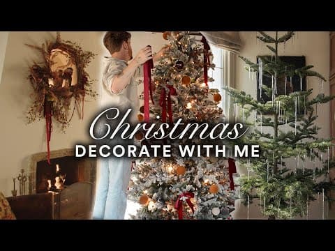 DECORATE WITH ME for CHRISTMAS *Cozy Holiday Decor Ideas for 2025*