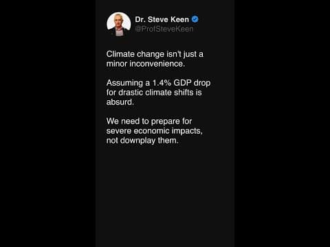 Climate Change: Economic Crisis Ignored