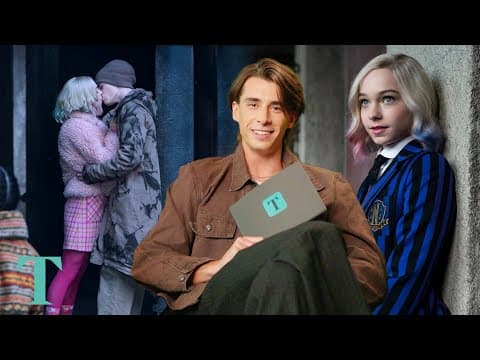 Wednesday’s Ajax Reacts to ‘Sad’ Break up With Emma Myers Character Enid