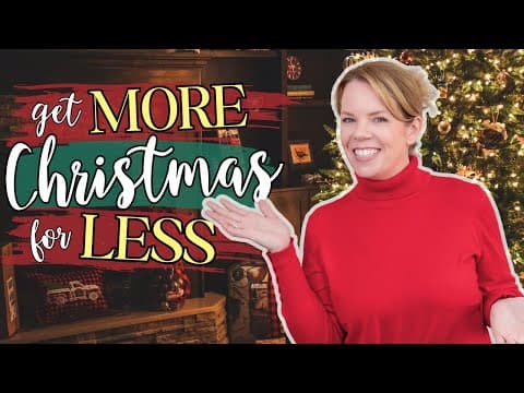 Get MORE Christmas for LESS Money 🎄 Dollar Tree Decor Ideas
