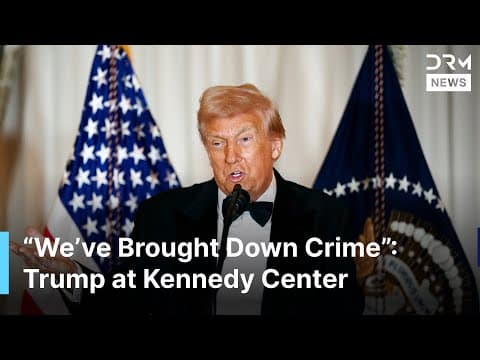 FULL SPEECH: Trump Honors Stars at Kennedy Center Dinner, Highlights Achievements | AC1G