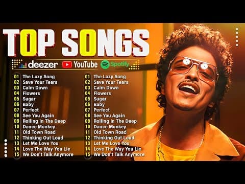 Bruno Mars, Adele, Ed Sheeran, Maroon 5, Dua Lipa, Rihanna, The Weeknd 💥 Billboard Top 50 This Week