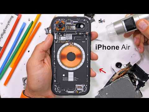 iPhone Air Teardown -- I have no words
