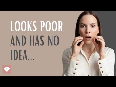 4 Silent Habits That MAKE YOU LOOK POOR Without Realizing It