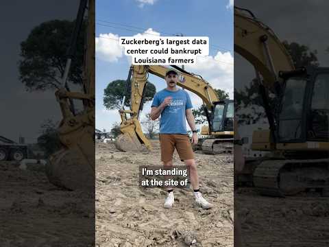 This Meta data center is the size of Manhattan. It could bankrupt Louisiana farmers.