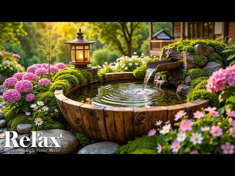 Healing Music for Inner Peace 🌿 Relaxing Piano with Water Sounds for Stress Relief & Deep Sleep