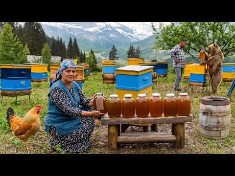 🍯 Golden Nectar: Collecting Honey and Creating Homemade Sweets 🐝