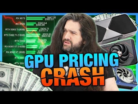 GPU Prices Crater Before Inevitable Opportunity to Screw Consumers