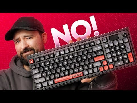 The WORST keyboard we've ever tested - REDMAGIC GK001J