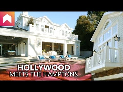 Hollywood meets the Hamptons.