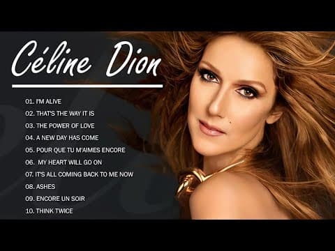 CÉLINE DION - ALBUM | Greatest Hits Immortal Of Céline Dion 20 Hits - Celine Dion Hits With Lyrics