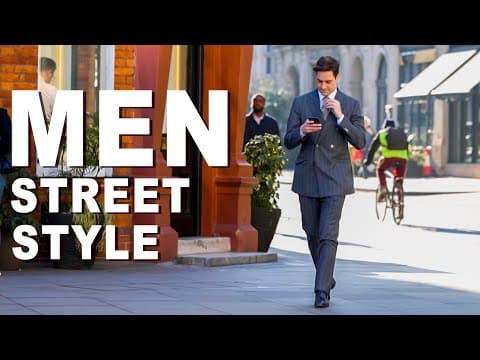 Men's Street Style Spring 2025. Daily Outfit Inspiration & Trends