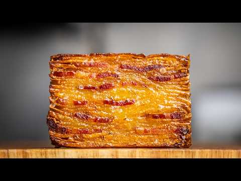 Thousand Layer Potatoes But With Bacon