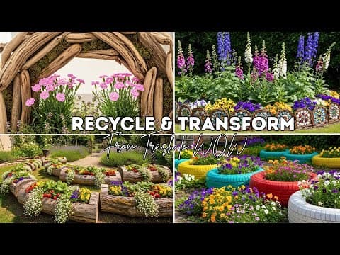 Don’t Toss Those Rusty Cans! ✨ 15 Upcycled Garden Projects That Look Expensive but Cost Nothing