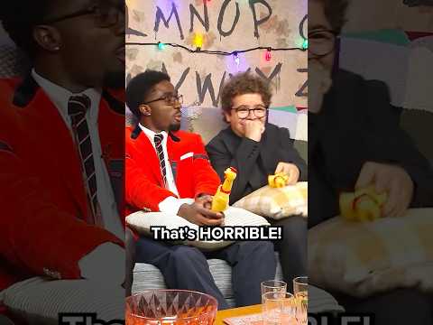 Stranger Things cast lose it over how many times Joyce says "Will!" 😭 #shorts