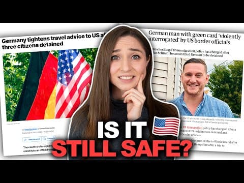 Germany Has Issued a Travel Advisory for the USA | Feli from Germany