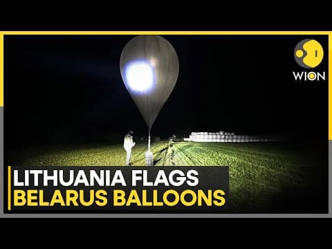 Lithuania Raises Alert Over Belarus Balloon Smuggling | WION
