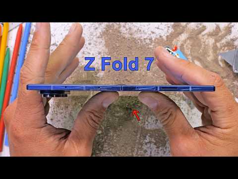 Samsung Z Fold 7 Durability Test --- The End is Near
