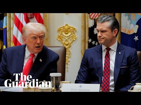 Trump says he and Hegseth didn't know about second strike on alleged Venezuelan drug boat