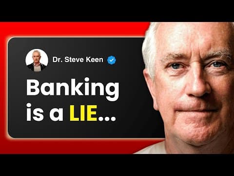 “Banks are HIDING something from us” Top Economist Warns