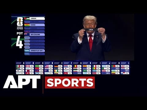 2026 FIFA World Cup Draw Highlights: See Which Team Is In Which Group | APT