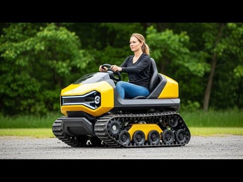 15 Insane Mini Tracked Vehicles You Have to See to Believe