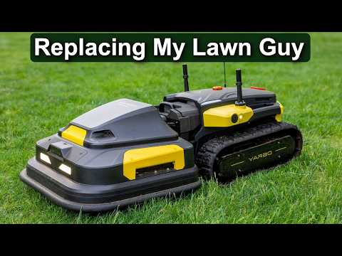 I Replaced My Lawn Guy with A Robot (Yarbo In-Depth Review)