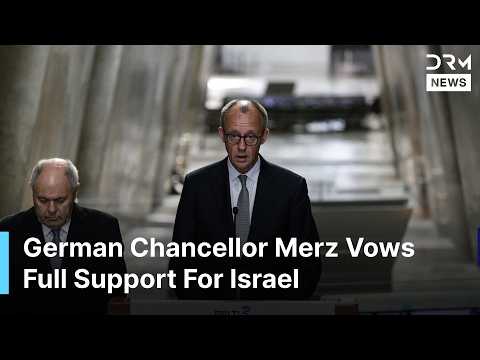 German Chancellor Merz Declares Support for Israel at Yad Vashem Holocaust Memorial | AC1G