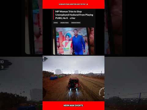 Husband's PUBG Addiction goes too far...😰 #shorts