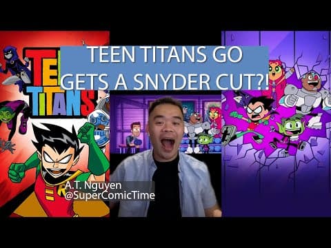 TEEN TITANS SYNDER CUT ?! — #cartoon #anime