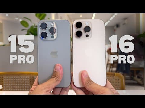 iPhone 15 Pro vs iPhone 16 Pro in Late 2025: Which One Better?