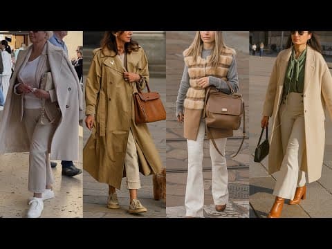 HOTTEST AUTUMN LOOKS IN ITALIAN FASHION 2025 🍂 TIMELESS FALL OUTFITS TRENDS | MILAN LUXURY SHOPPING