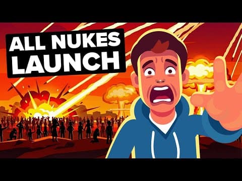 What if Every Nuclear Weapon Launched at Once (Minute by Minute)