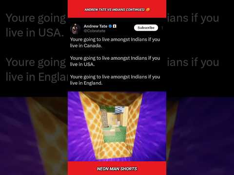 Andrew Tate Vs Indians continues! 😡 #shorts