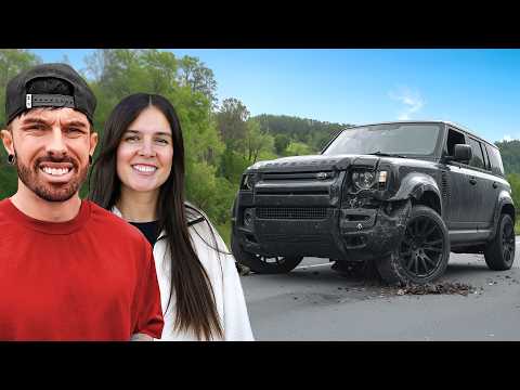 MY GIRLFRIEND BOUGHT A WRECKED LAND ROVER DEFENDER