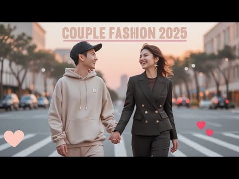 💑 Couples Fashion 2025 | Trendy Outfit Ideas for Stylish Duos 😍👗👔