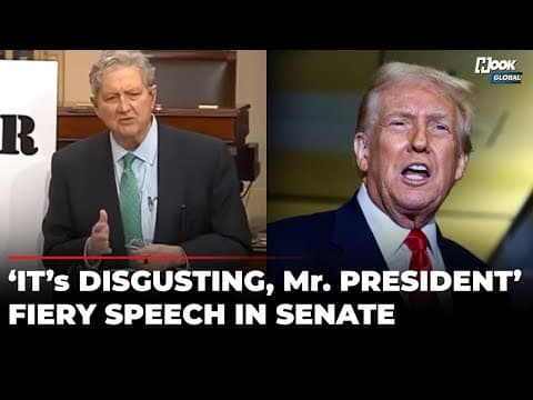 John Kennedy Hard-Hitting Speech In Senate On 'Minnesota $Bn Fraud': ‘Tim Walz Is 100% Responsible’
