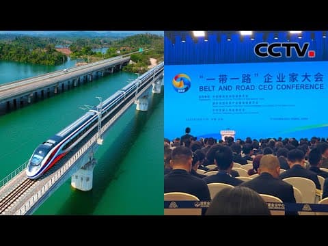 因地制宜,中国铁路打造“量身定制”开往世界!非洲第一高楼竣工在即,中埃携手打造“新奇迹” | CCTV「携手向未来 一带一路·十年」20231017