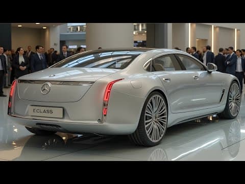 First Look at the 2026 Mercedes E-Class – Insane New Tech Features!