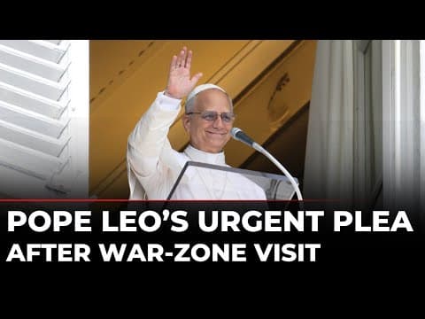 Vatican LIVE: Pope Leo Delivers Powerful Sunday Angelus After Lebanon Visit | St. Peter’s Square